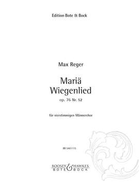 Reger: Schlichte Weise op. 76/52