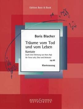 Blacher, B: Dreams of death and life op. 49