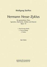 Steffen, W: Hermann Hesse-Zyklus op. 19