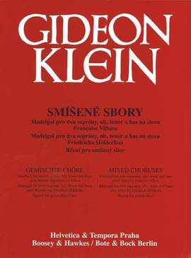 Klein, G: Zwei Madrigale / Spruch