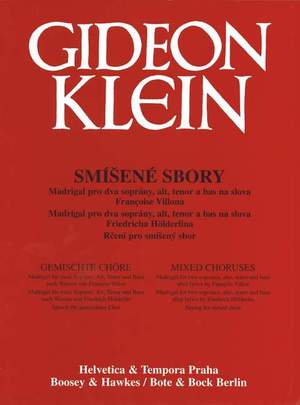 Klein, G: Zwei Madrigale / Spruch