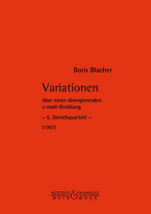 Blacher, B: Variationen