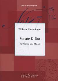 Furtwaengler, W: Sonata D Major