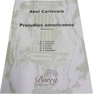 Carlevaro, A: Preludio Americano No. 2 2