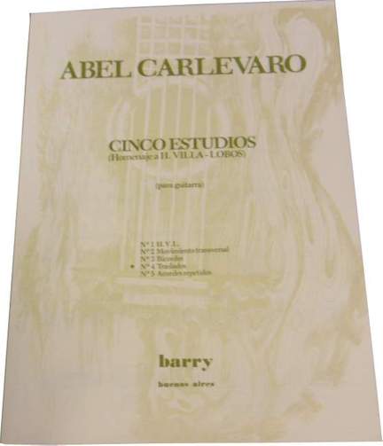 Carlevaro, A: Cinco Estudios No. 4