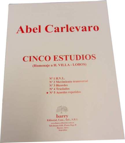 Carlevaro, A: Cinco Estudios No. 5