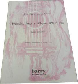 Bach, J S: Preludio Fuga y Allegro