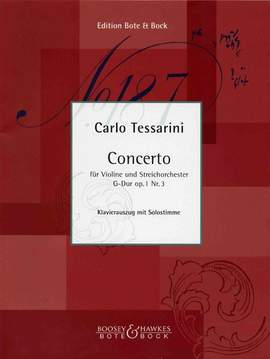 Tessarini, C: Concerto G-Dur G major op. 1/3