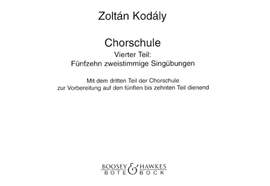 Kodály, Z: Chorschule Vol. 4