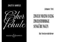 Kodály, Z: Chorschule Vol. 10