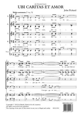 Pickard, J: Ubi caritas et amor