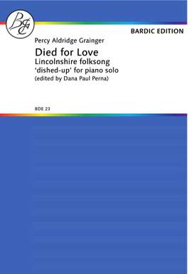 Grainger: Died for Love