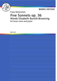 Reizenstein, F: Five Sonnets op. 36