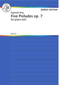 King, R: Five Preludes op. 7