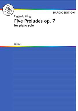 King, R: Five Preludes op. 7