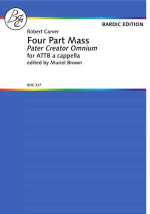 Carver, R: Four Part Mass