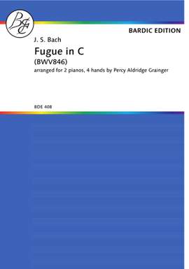 Bach, J S: Fugue in C minor