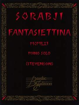 Sorabji, K S: Fantasiettina