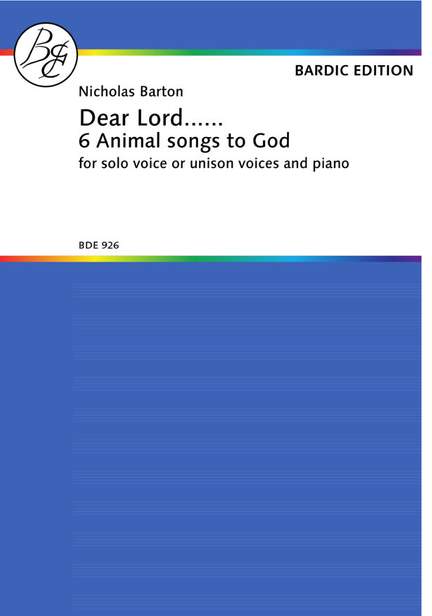 Barton, N: Dear Lord