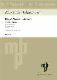 Glazunov, A: Five Novellettes op. 15