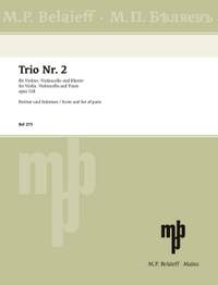 Gretchaninow, A: Piano Trio No. 2 G major op. 128