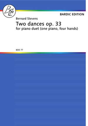 Stevens, B: Two Dances op. 33