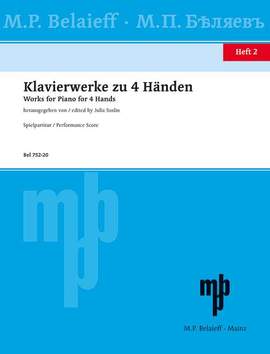 Klavierwerke zu 4 Händen Vol. 2