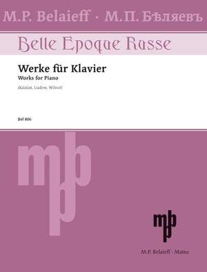 Werke für Klavier