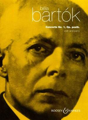 Bartók, B: Violin Concerto No. 1 op. posth.