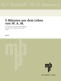 Raskatov, A: 5 Minuten aus dem Leben von W. A. M.