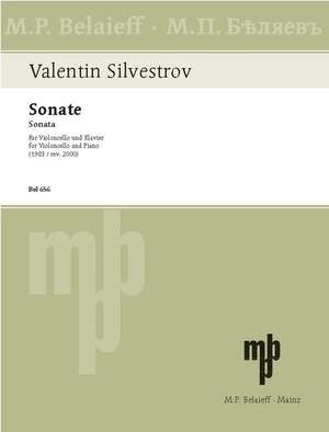 Silvestrov, V: Sonata
