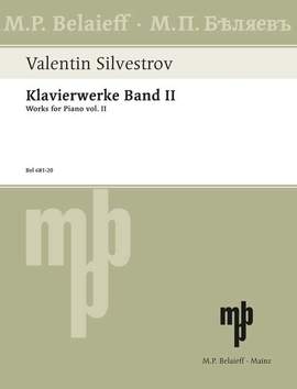 Silvestrov, V: Piano Works Volume 2