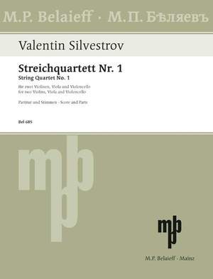 Silvestrov, V: String Quartet No. 1