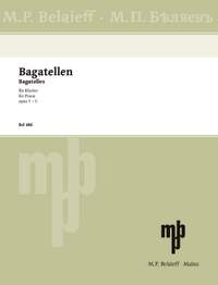 Silvestrov, V: Bagatelles op. 1 - 5