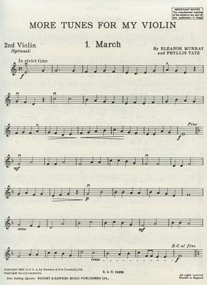 More Tunes for my Violin