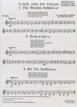 Tunes for my violin