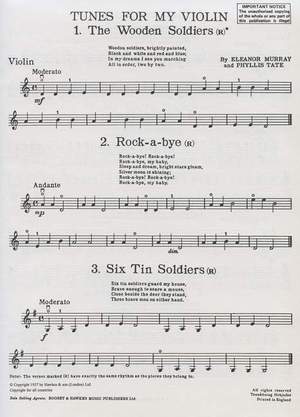 Tunes for my violin