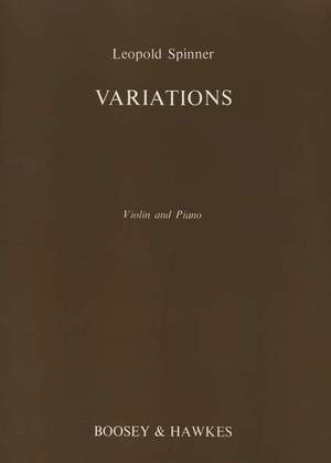 Spinner, L: Variations op. 19