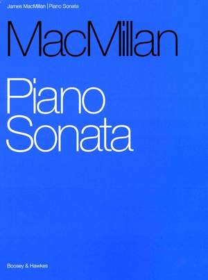 MacMillan, J: Piano Sonata