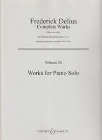 Delius, F: Werke für Klavier