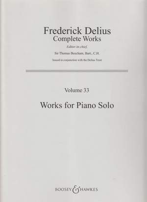 Delius, F: Works for Piano