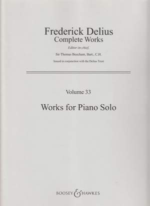 Delius, F: Werke für Klavier