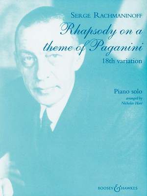 Rachmaninoff, S: Rhapsody on a Theme of Paganini op. 43