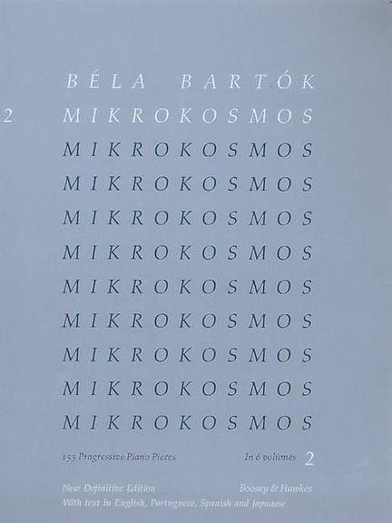 Bartók, B: Mikrokosmos Vol. 2