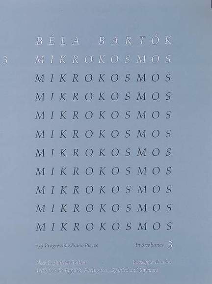 Bartók, B: Mikrokosmos Vol. 3