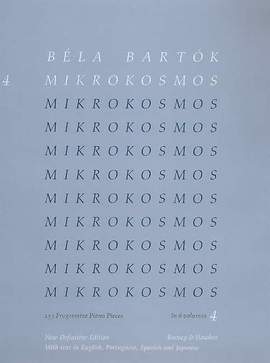 Bartók, B: Mikrokosmos Vol. 4