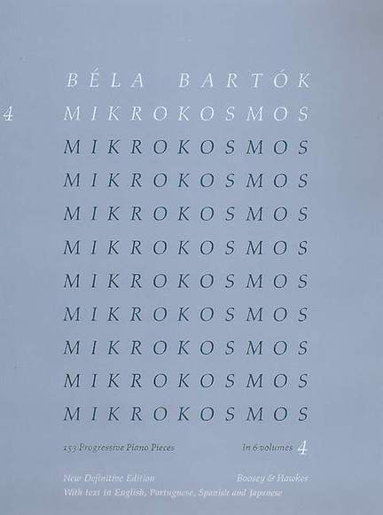 Bartók, B: Mikrokosmos Vol. 4