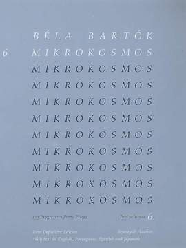 Bartók, B: Mikrokosmos Vol. 6