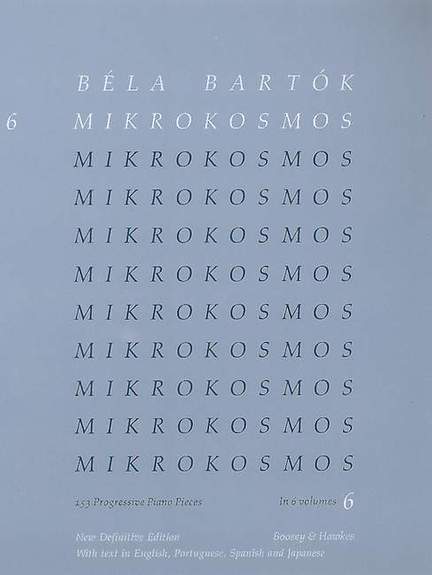 Bartók, B: Mikrokosmos Vol. 6