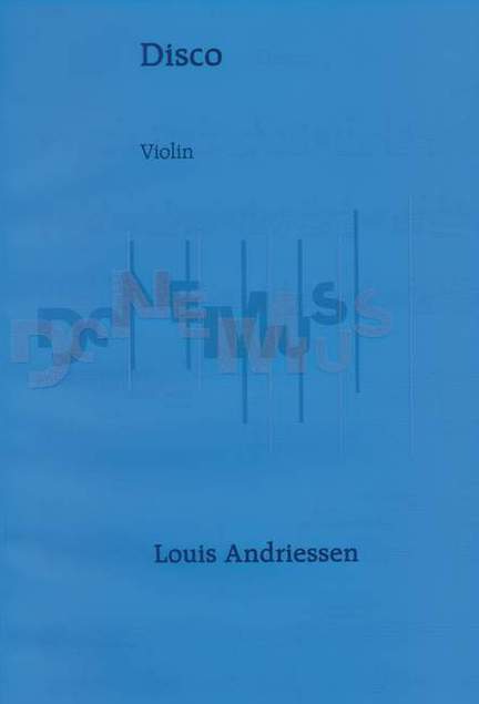 Andriessen, L: Disco